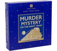 Reusable Murder Mystery on the Train Game Kit - Host Your Own Games Night For Adult - Halloween, Christmas -Orient Express 1930s Themed Dinner Party - 3 Alternative Endings - Fancy Dress Up Fun