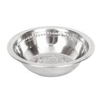 Talking Tables Set of 4 Indian Stainless Steel Mini Bowls 5 Inch Diameter | Reusable Tableware for Dinner Party Wedding Anniversary | Eco Friendly BCORP Certified, Silver