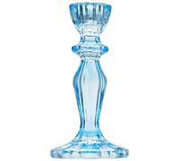Sky Blue Candlestick Holder | Decorative Taper Candle Stand, Elegant Dinner Party Decorations, Easter Home Décor, Summer Birthday, Garden, Wedding, One Size, | Made By Talking Tables