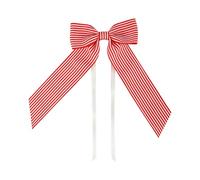 Talking Tables Stripey Gift Bow Reusable Ribbon Bows for Christmas Wrapping, Party Décor, Wedding Decorations, Craft Projects, Present Gift Wrap Accessories