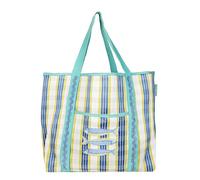 Talking Tables Tote Bag Water Resistant Shopping Bag with Fish Design for Beach Days Food Shops Picnics and Daily Carry Lightweight Strong Washable Large Capacity Travel Tote Bag 39cm x 46.5cm