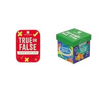 Talking Tables True or False Travel Game & Strange But True Trivia Travel Bundle