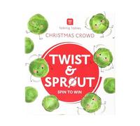 Talking Tables Twist & Sprout Christmas Game for Kids Festive Sprout-Themed Mini Party Challenge, 10 Quirky Tasks in 45 Minutes, Family Game for Ages 8+, Funny Xmas Stocking Filler