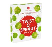 Talking Tables Twist & Sprout Christmas Game for Kids Festive Sprout-Themed Mini Party Challenge, 10 Quirky Tasks in 45 Minutes, Family Game for Ages 8+, Funny Xmas Stocking Filler