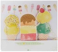 Talking Tables We Heart Ice Cream Hanging Decoration Garland for a Summer Party or Kids Birthday Party, Multicolour (3m)