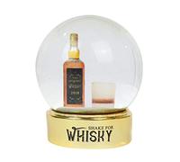 Talking Tables Whisky Snow Globe, For Him, 12cm
