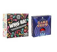 Talking Tables Who HA Party Game & Host Your Own Gameshow Bundle
