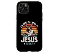 Talking to Jesus Christian Faith Sunset Cross Case for iPhone 11 Pro