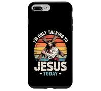 Talking to Jesus Christian Faith Sunset Cross Case for iPhone 7 Plus/8 Plus