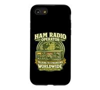 Talking To Strangers Worldwide Funny Ham Radio Operator Case for iPhone SE (2020) / 7/8