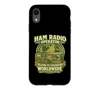 Talking To Strangers Worldwide Funny Ham Radio Operator Case for iPhone XR