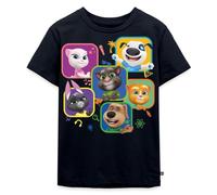 Talking Tom & Friends Characters Kids Premium Organic T-Shirt Navy