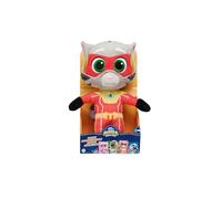 Talking Tom Heroes Suddenly Super Talk Back Plush Tom, Interactive 11-Inch Plush Toy