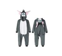 (Talking Tom, L recommended height 167-177CM) Bluey children's cartoon one-piece pajamas flannel Sonic Erha Corgi Cinnamon dog