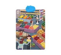 Talking Wall Charts for Kids - English Pronunciation Toys, Interactive Electronic Learning | Girl Boy Teacher Homeschool Kindergarten Home School Playroom