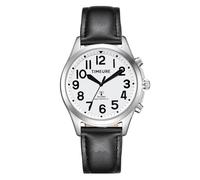 Talking Watch for Women with Expansion Band, Speaks Time,W nd Date,Set The Time Itself, Practical Present for Blind, Senior,or Visually impaired People, BLACK, Modern