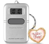 Talking Watches for The Blind - Easy to Use Talking Watch for Blind Elderly with LCD Display, Built-in Alarm, Compact & Portable - Voice Announcement Feature, Clear Sound | Gifts for Elderly People