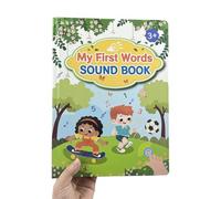 Talking Word Books First, Educational Interactive Talking English Words Toys for Preschoolers Toddler Kids Girl Boys Fun Learning Experiences, Early Language Development