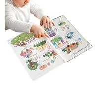 Talking Word Books First,Language Book - Learning Talking English Words Toys Educational for Kids Girl Toddler Children Preschoolers Early Language Development