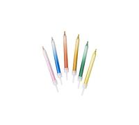TalkingTablesHappy BirthdayRelighting CandlesPack of 24Bright Rainbow, Rbrlcandles
