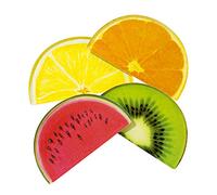 TalkingTablesTropical PartyFruit PlatesPack of 12Mixed Colours