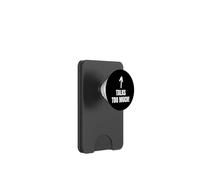 Talks Too Much! Funny Blabber Mouth And Chatterbox PopSockets PopWallet for MagSafe