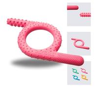 TalkTools Baby Chewy | Oral Motor Sensory Tool for Kids and Toddlers | Therapy Tools to Improve Chewing and Biting (Bumps, Pink)