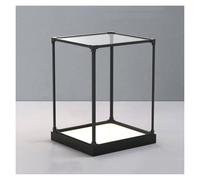 Tall Acrylic Display Case for Figures, Alloy Frame Storage Box for Building Blocks, Removable and Stackable Clear Cube Boxes(40x40x50cm/16x16x20in)