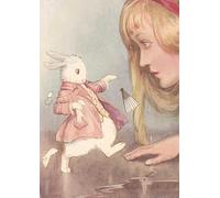 Tall Alice Blank Greeting Card by Margaret Tarrant