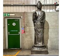 Tall Antique Gold Standing Buddha Statue 3M Majestic Decor