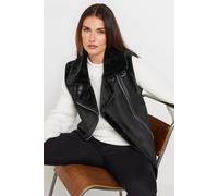 Tall Aviator Gilet Jacket Long Tall Sally Black 12