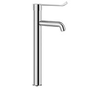 Tall Basin Tap Delabie SECURITHERM 140x462mm Chrome