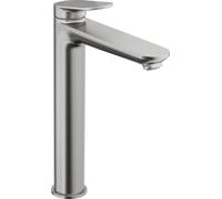 Tall Basin Tap Duravit Wave 52x297x220mm Brushed stainless steel WA1040002070