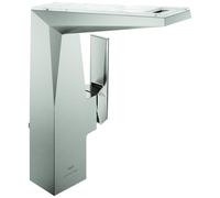 Tall Basin Tap Grohe Allure Brilliant Private Collection L Supersteel/White Attica 24408DC0