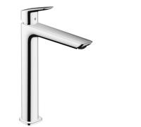 Tall Basin Tap Hansgrohe Logis Fine 197x50x299mm Chrome