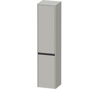 Tall Bathroom Cabinet Duravit Ketho.2 2 doors left, anthracite handle 1760mm Concrete Grey Matt K21329L07070000