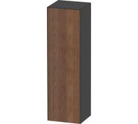 Tall Bathroom Cabinet Duravit White Tulip left door 1320x400mm American walnut Matt/Graphite Hogh Gloss WT1332L77H1