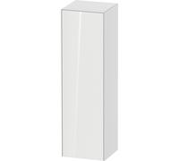 Tall Bathroom Cabinet Duravit White Tulip left door 1320x400mm White high gloss WT1332L8585