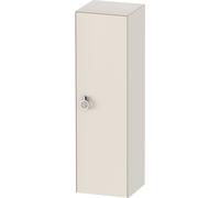 Tall Bathroom Cabinet Duravit White Tulip right door, handle 1320x400mm Nordic White Silk Matt WT1333R3939