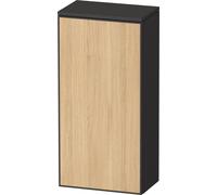 Tall Bathroom Cabinet Duravit Zencha left, half-column 400x819x240mm Natural Oak Matt/Graphite Super Mat ZE1350L30800000