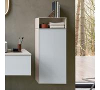Tall Bathroom Cabinet Duravit Zencha niche, left, half-column 400x961x240mm White/Taupe Super Matt ZE1351L64830000