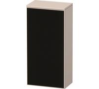 Tall Bathroom Cabinet Duravit Zencha right, half-column 400x819x240mm Black Line Structure/Taupe Super Matt ZE1350R63830000
