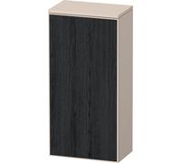 Tall Bathroom Cabinet Duravit Zencha right, half-column 400x819x240mm Black Oak Matt/Taupe Super Matt ZE1350R16830000