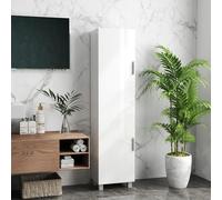 HOMCOM Tall Storage Cabinet with Adjustable Shelves and Double Doors | TJ Hughes