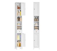 Tall Bathroom Cabinet Slim Bathroom Storage Cabinet Freestanding Narrow Storage