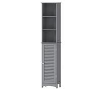 Tall Bathroom Cabinet Slim Freestanding Bathroom Storage Cupboard Unit