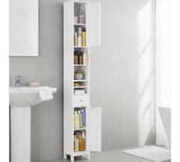 Tall Bathroom Cabinet Slim Bathroom Storage Cabinet Freestanding Narrow Storage