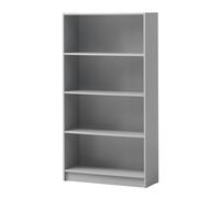 Tall Bookcase 5 Shelf Display Shelving Unit Office Storage Furniture