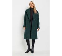 Tall Boucle Wrap Midi Coat Long Tall Sally Green 10