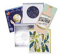 Tall Boy Set of 5 Award Winning Birthday Cards for Her and Him with Specially Designed Envelopes Happy Birthday Card with Embossed or Foil Finish Assorted Greeting Cards Multipack Made in UK mixed , 5035268426403